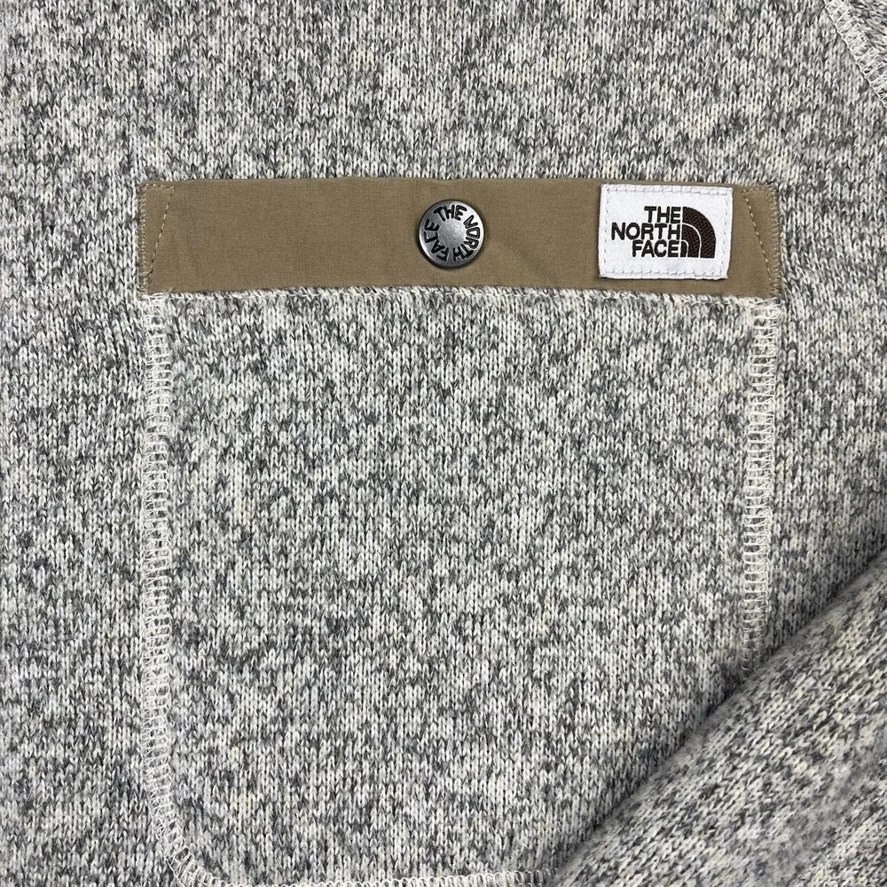 The North Face Gordon‎ Lyons Heavyweight Full-Zip Fleece Jacket XL Oatmeal